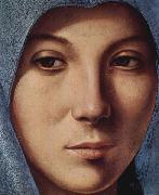 Antonello da Messina Maria der Verkundigung oil